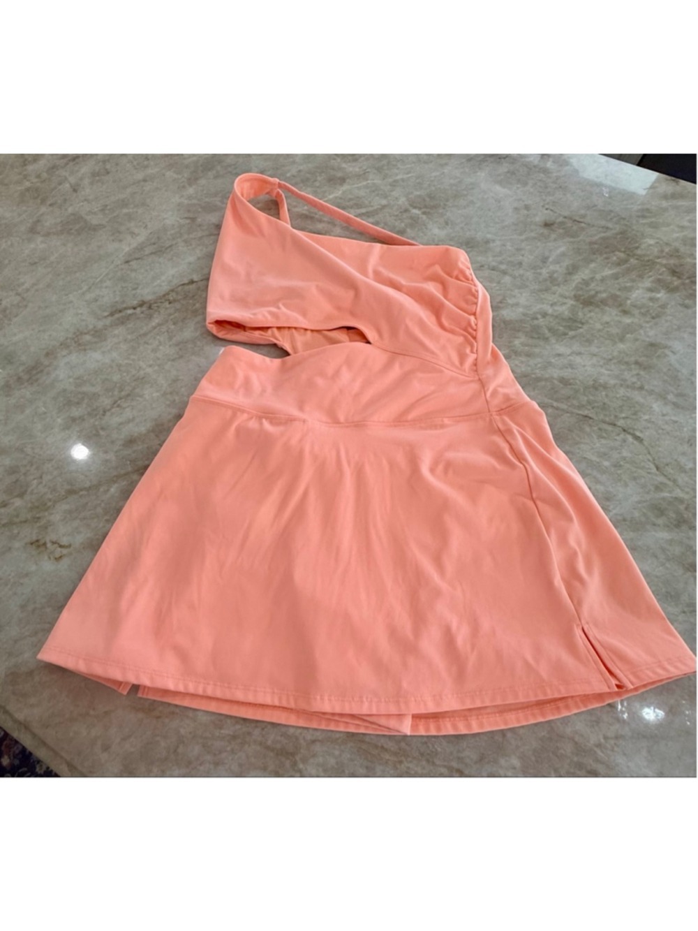 Free People Movement One Shoulder Dress Orange XL